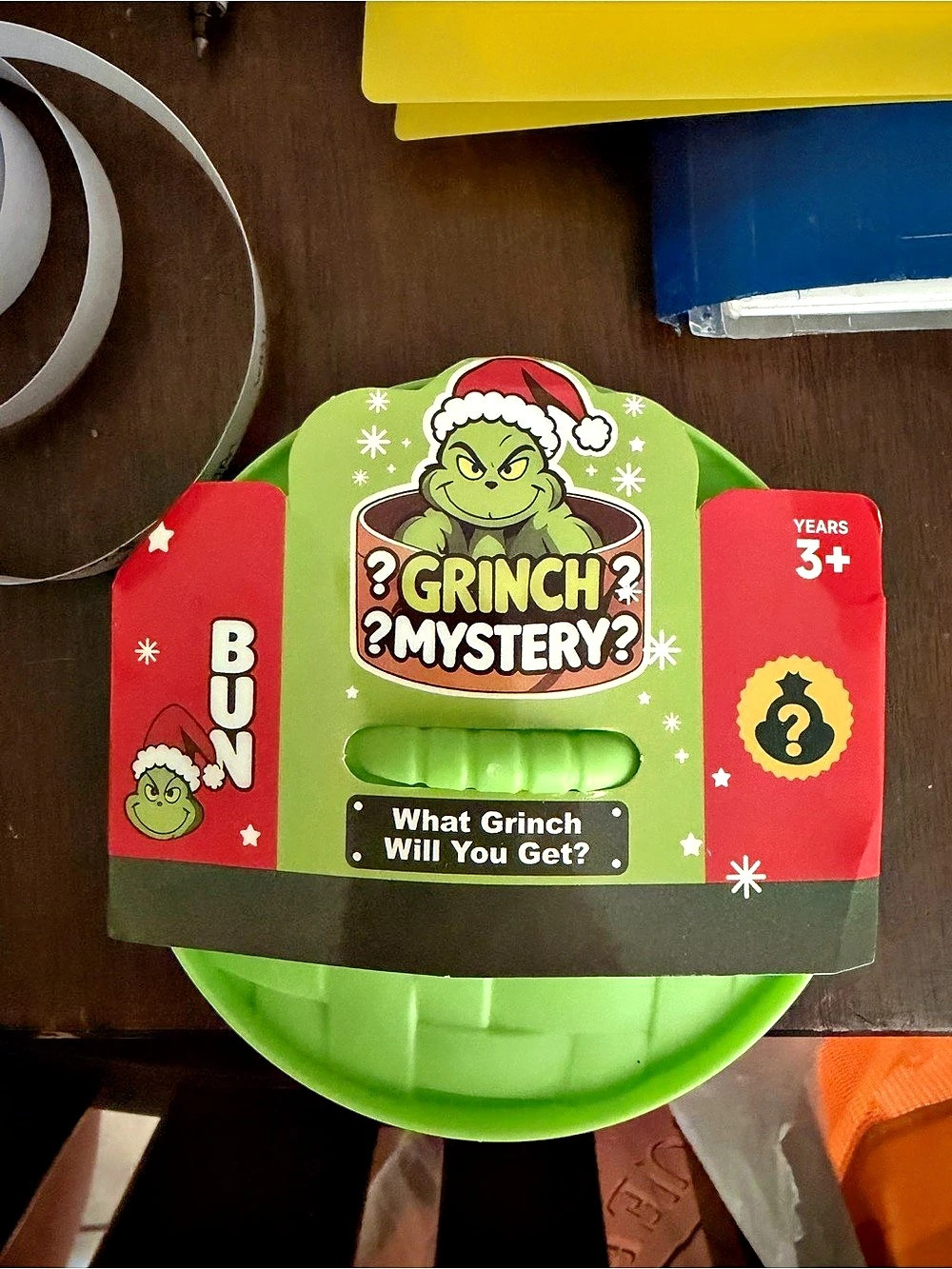 Grinch Mystery Dumpling Squishy Toy
